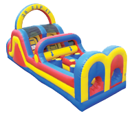 Your upcoming birthday party will be filled with many laughs and obstacle course splash when you have an inflatable obstacle course rental at your kids birthday party.  in Scipio