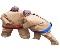 You can rent an awesome sumo suit for your kids birthday party quickly and easily. in Henry